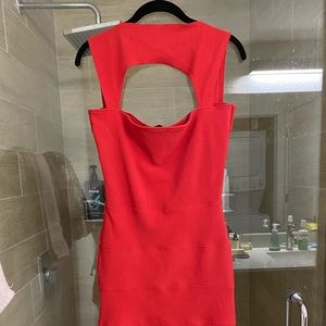 BOOHOO RED DRESS